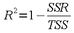 決定係数 R2 (R-Squared)